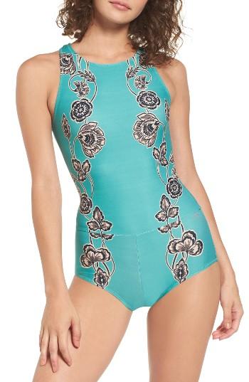 Women's O'neill Baja One-piece Swimsuit - Green