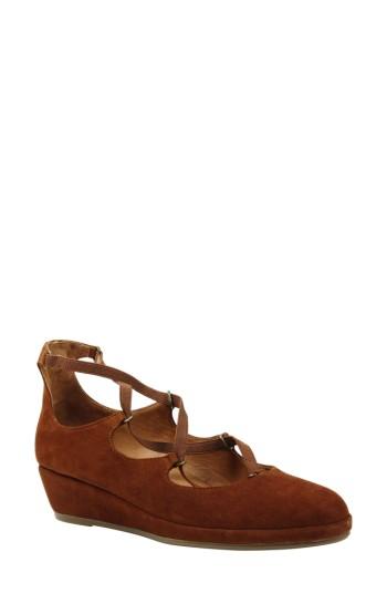 Women's L'amour Des Pieds Benham Wedge .5 M - Brown