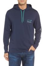 Men's Vineyard Vines Whale Graphic Hooded T-shirt, Size - Blue