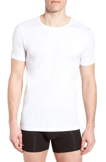 Men's Lacoste 2-pack Superfine Crewneck T-shirts - White