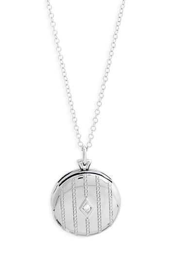 Women's Monica Rich Kosann Center Diamond Locket