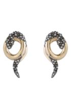 Women's Alexis Bittar Coiled Snake Earrings