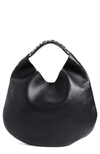 Givenchy Medium Infinity Calfskin Leather Hobo - Black