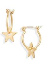 Women's Madewell Star Charm Mini Hoop Earrings