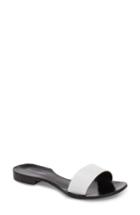 Women's Jeffrey Campbell Monzon Slide Sandal M - White