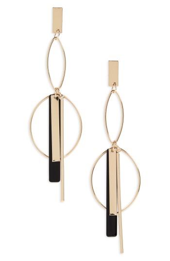 Women's Natasha Large Tiered Drop Earrings