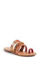 Women's Soludos Slide Sandal M - Red