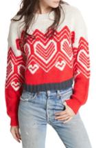 Women's Free People I Heart You Sweater - Red
