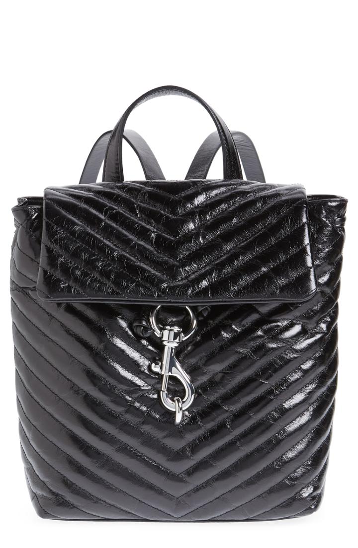 Rebecca Minkoff Edie Quilted Leather Backpack -