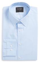 Men's Nordstrom Men's Shop Trim Fit Solid Dress Shirt 32 - Blue