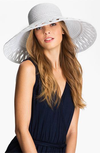 Eric Javits 'maribel' Sun Hat White
