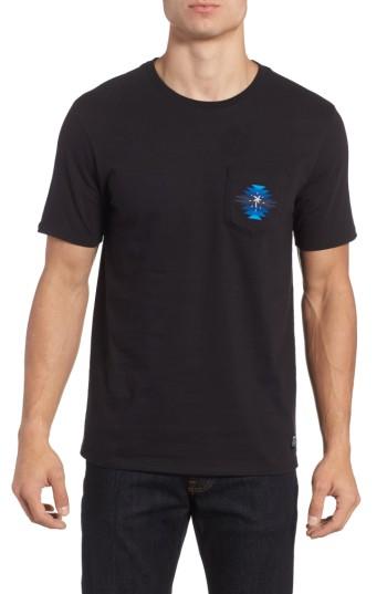 Men's Hurley X Pendleton Pocket T-shirt - Black