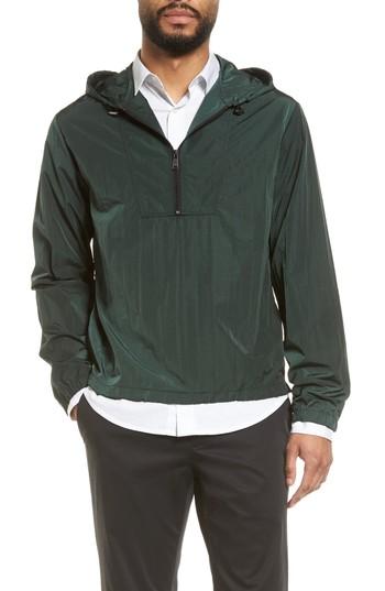 Men's Vince Hooded Anorak - Green