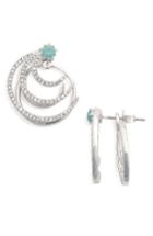 Women's Nadri Wishes Two-piece Drop Back Earrings