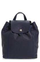 Longchamp Le Pliage Cuir Backpack - Black