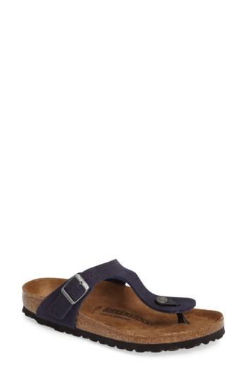 Women's Birkenstock Gizeh Flip Flop -5.5us / 36eu D - Blue