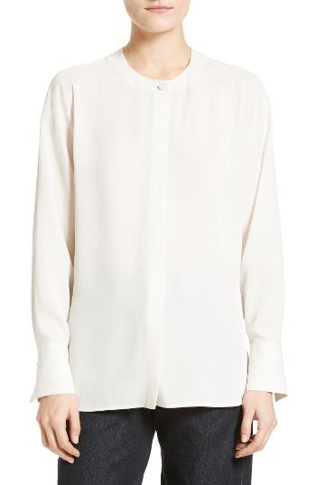 Women's Vince Silk Blouse - Ivory