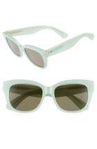 Women's Kate Spade New York 'lorelle' 53mm Cat Eye Sunglasses - Green