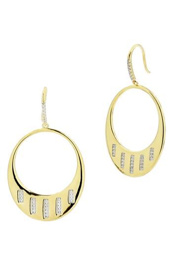 Women's Freida Rothman Radiance Crystal Drop Earrings