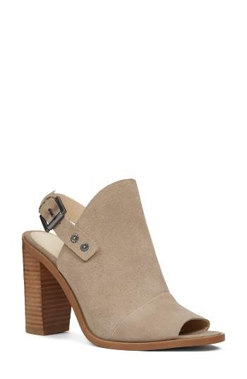 Women's Nine West Pickens Block Heel Sandal M - Beige