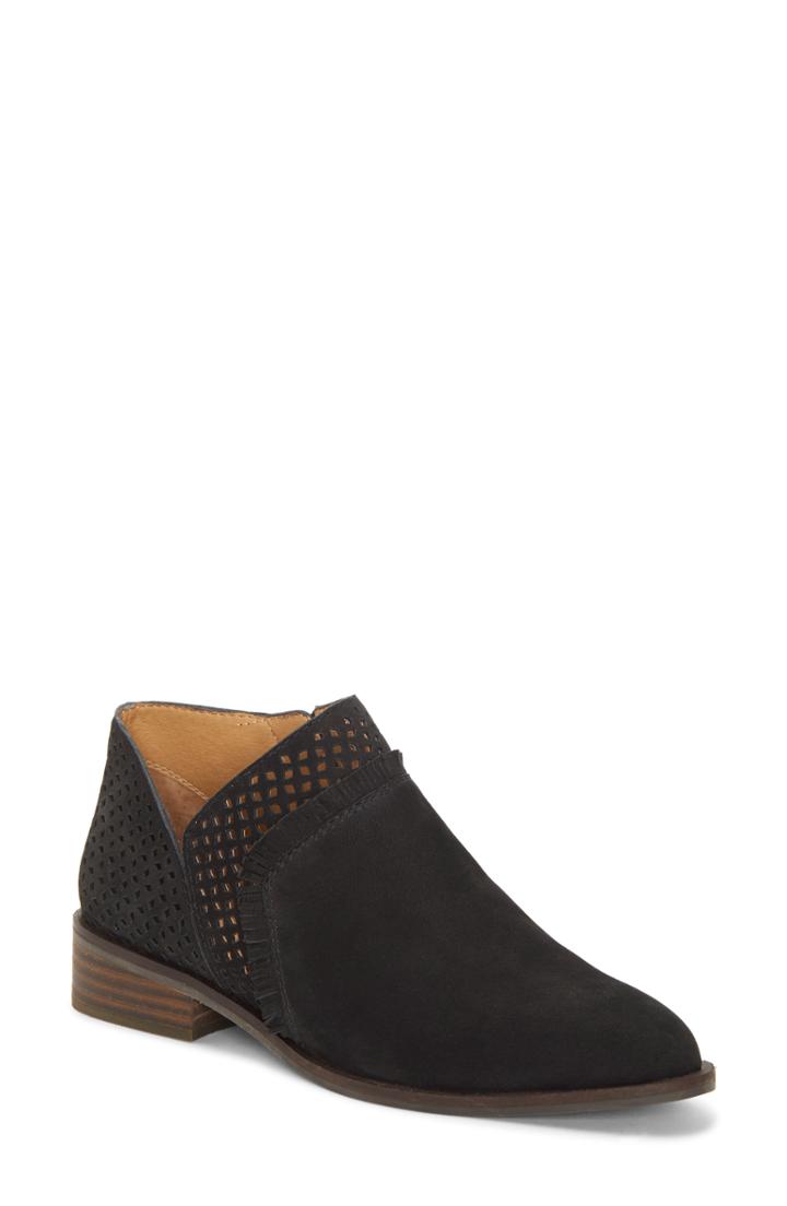 Women's Lucky Brand Pakpao Bootie M - Black