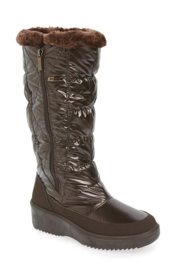 Women's Pajar 'alexandra' Waterproof Boot -7.5us / 38eu - Brown