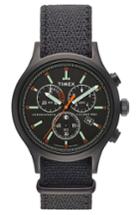 Men's Timex Allied Chronograph Reversible Strap Watch, 42mm