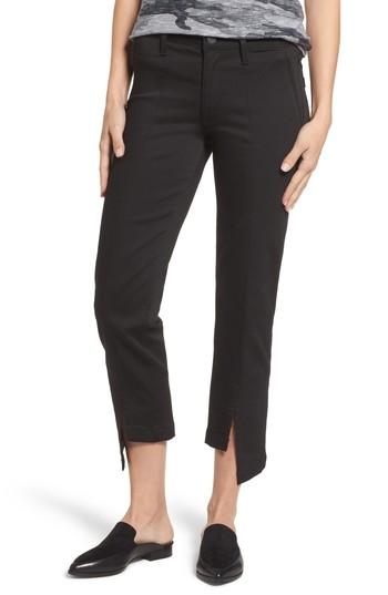Women's Parker Novak Slit Hem Trouser Jeans - Black