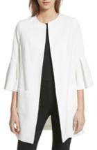 Women's St. John Collection Flagged Textural Knit Jacket