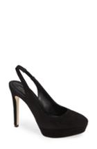 Women's Pelle Moda Shadow Platform Pump .5 M - Black