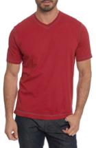 Men's Robert Graham Traveler V-neck T-shirt - Red