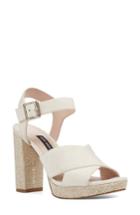 Women's Nine West Jimar Platform Sandal M - White