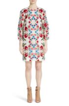Women's Burberry Carrie Embroidered Lace Dress