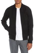 Men's Life/after/denim Notre Dame Slim Bomber Jacket - Black