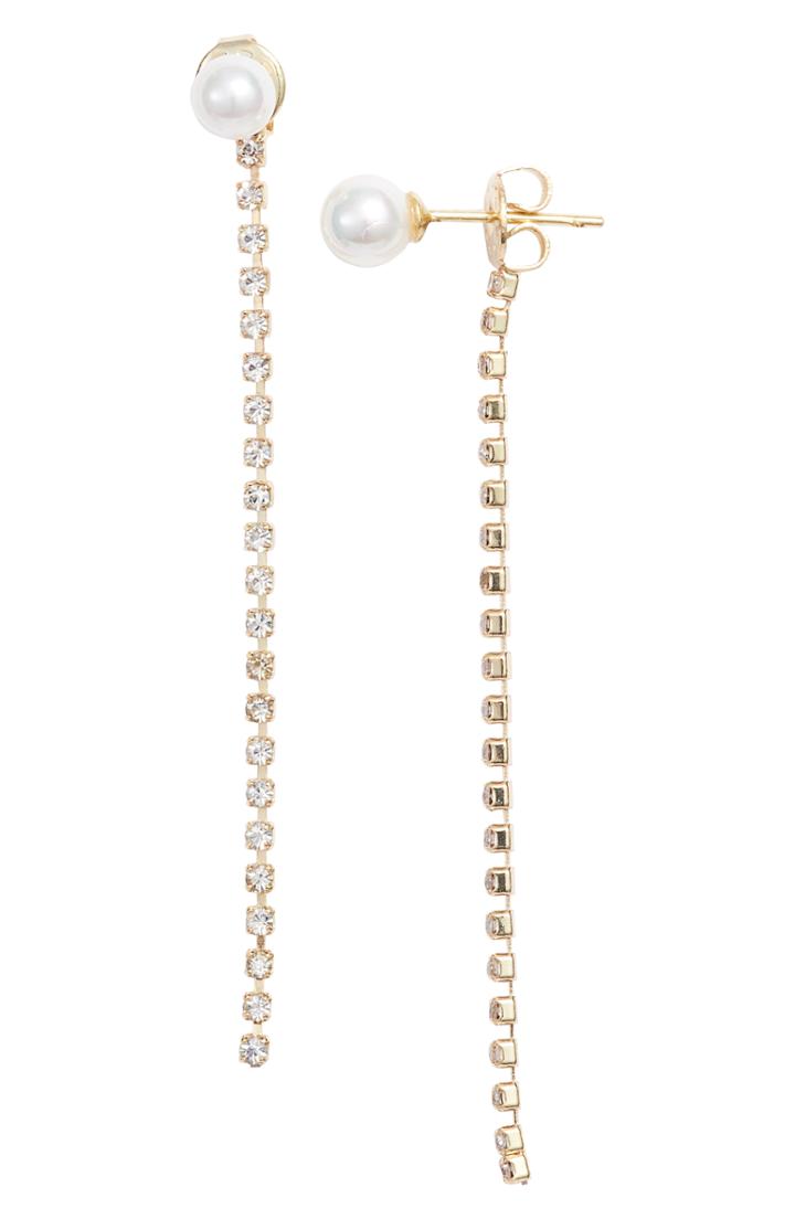 Women's Melinda Maria Amy Imitation Pearl Earrings