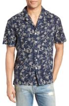 Men's Current/elliott Dandelion Print Cotton Cabana Shirt