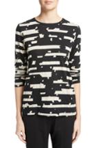 Women's Proenza Schouler Print Tissue Jersey Tee - Black