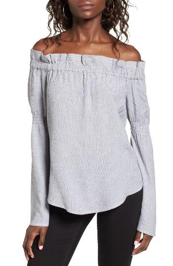 Women's Bp. Bell Sleeve Off The Shoulder Top