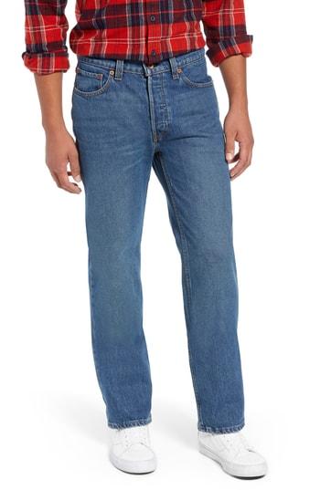 Men's Brixton Labor Straight Leg Jeans X 32 - Blue