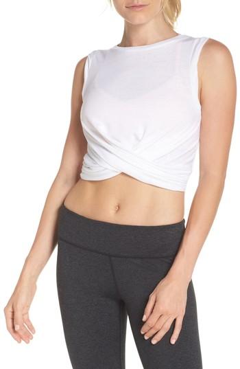 Women's Free People Fp Movement Undertow Tank - White