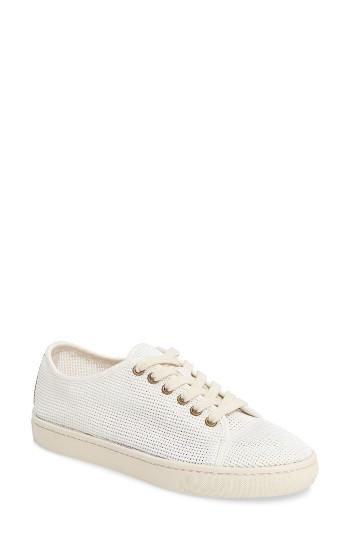 Women's Soludos Open-weave Sneaker M - White