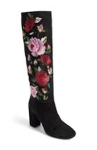 Women's Kate Spade New York Greenfield Flower Embroidered Boot M - Black