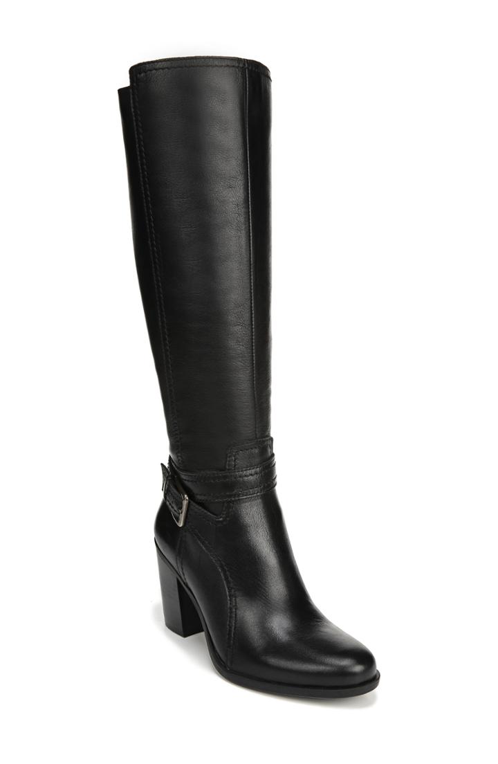 Women's Naturalizer Kelsey Over The Knee Boot Wide Calf M - Black