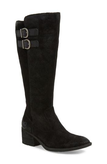 Women's B?rn Basil Knee High Boot W - Black