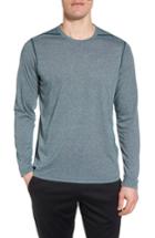 Men's Under Armour Threadborne Long Sleeve Training T-shirt - Green