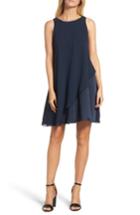 Women's Taylor Dresses Asymmetrical Swing Dress - Blue