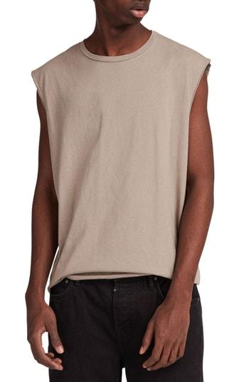 Men's Allsaints Heton Sleeveless T-shirt - Grey