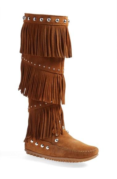 Women's Rebecca Minkoffxminnetonka Fringe Boot