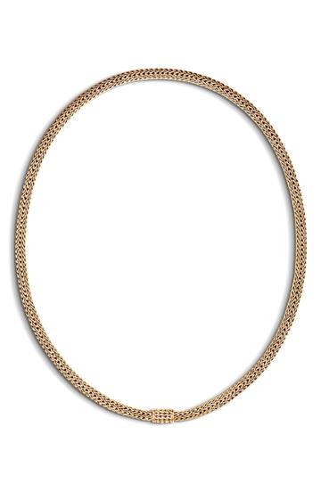 Women's John Hardy 18k Classic Chain Extra Small Gold Necklace