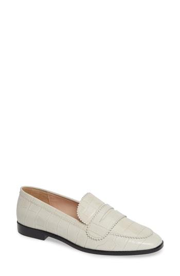 Women's Loeffler Randall Beatrix Penny Loafer M - Ivory
